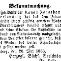 1863-05-18 Kl Zuzug Wetzel